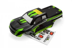 Blackzon Slayer Truck Body (Black/Green)