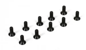Vaterra M3 x 8mm Flat Head Screw (10)