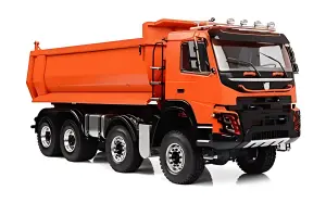 RC4WD 1:14 8x8 Armageddon Hydraulic Dump Truck (FMX) (Orange) RC4WD