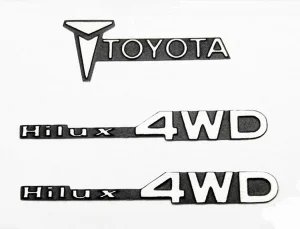 RC4WD 1:10 Metal Emblem for Tamiya Hilux