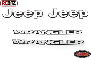 RC4WD 1:10 Metal Logo for Tamiya CC01 Wrangler