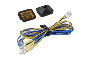 Turn Signal LED Light Set for Tamiya CC01 Jeep Wrangler (Detailed) RC4WD