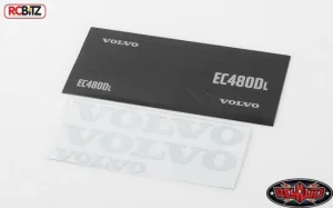 RC4WD Volvo Decal Sheet Set for 1:14 Earth Digger 360L