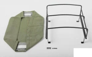 Bed Soft Top w/Cage for RC4WD Mojave II Four Door (Green) RC4WD