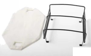 Bed Soft Top w/Cage for RC4WD Mojave II Four Door (White) RC4WD