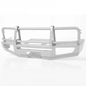 RC4WD Trifecta Front Bumper - Sliders + Side Bars For Land Cruiser Lc70 Body (Silver)