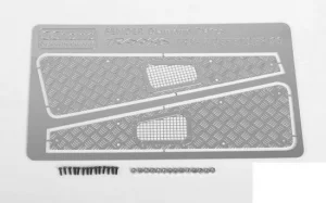 Diamond Plate Fender Covers for Traxxas TRX-4 RC4WD