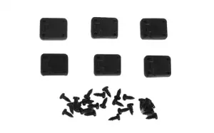Rubber Door Hinges for Traxxas TRX-4 RC4WD
