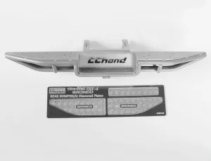 RC4WD Ranch Rear Step Bumper For Traxxas TRX-4 79 Bronco Ranger Xlt (Silver)
