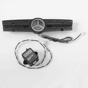 RC4WD Ambient Light Grill Logo W/Strobe Effect Unit For Mercedes-Benz Arocs 3348 6X4 Tipper Truck(B)