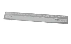 Rear Bumper Diamond Plates for Axial SCX10 II 1969 Chevrolet Blazer RC4WD