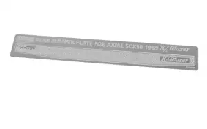 Rear Bumper Diamond Plates for Axial SCX10 II 1969 Chevrolet Blazer RC4WD