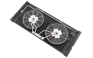Scale Radiator for Gelande II D90 D110 RC4WD metal Grill w/ fans RC RC4WD