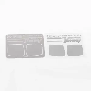 Mirror Decals for MST 1:10 CMX w/ Jimny J3 Body RC4WD
