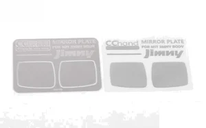 Mirror Decals for MST 1:10 CMX w/ Jimny J3 Body RC4WD