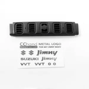 Front Grille for MST 1:10 CMX w/ Jimny J3 Body w/ Front Metal Decals RC4WD