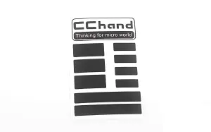 Metal Logo Decal Sheet for 1985 Toyota 4Runner Hard Body RC4WD