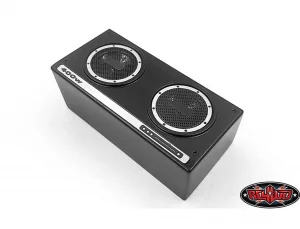 1:10 Subwoofer RC4WD 10th dual sud speaker box w/ grill details TOY RC4WD