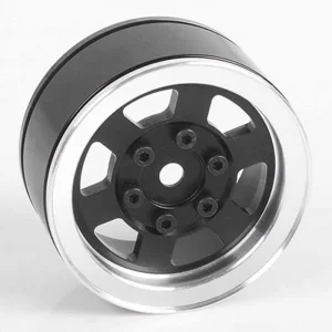 RC4WD Six-Spoke 1.55 Single Internal Beadlock Wheel (Black)