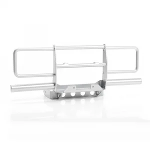 RC4WD Oxer Steel Front Winch Bumper For Vanquish Vs4-10 Origin Body (Silver)