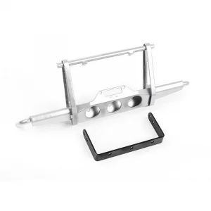 RC4WD Shirya Front Winch Bumper For Vanquish Vs4-10 Origin Body (Silver)
