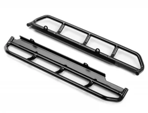 RC4WD Krabs Steel Tube Side Sliders For Vanquish Vs4-10 Origin Body (Black)
