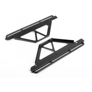 RC4WD Rough Stuff Side Sliders W/ Body Mount For Js Scale 1:10 Range Rover Classic Body