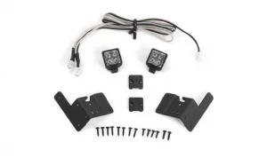 Pillar Lights w/ LED Light Kit for Axial 1:10 SCX10 III Jeep (Gladiator/Wrangler) RC4WD