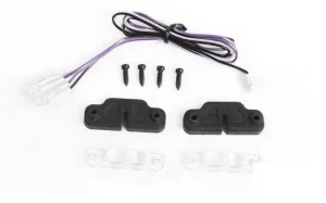 Inner Fender Rock Lights w/ LED Light Kit for Axial 1:10 SCX10 III Jeep (Gladiator/Wrangler) RC4WD