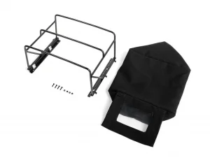 Steel Tube Bed Cage w/ Soft Top for RC4WD Gelande II 2015 Land Rover Defender D90 (Pick-Up) (Black) RC4WD