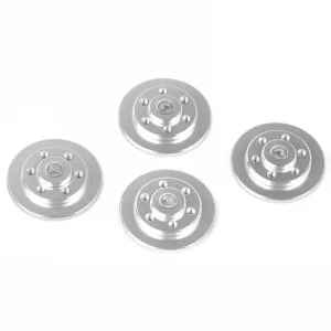 Micro Series 1/24 Wheel Hub and Rotors for AXIAL SCX24 1/24 RTR (Stamped Steel Beadlock Wheels) RC4WD