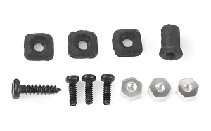 Door Lock and Washer Nozzle for MST 4WD Off-Road Car Kit W/ J4 Jimny Body RC4WD