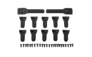 Complete Door and Tailgate Hinge Set for Axial 1/6 SCX6 Jeep Wrangler RC4WD