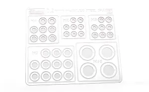 Stainless Steel 0.2mm Spacers Assortment RC4WD