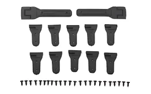 Complete Door and Tailgate Hinge Set for Axial 1:10 SCX10 Jeep Wrangler RC4WD