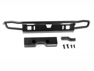 Metal Tube Rear Bumper w/ Hitch Bar for Traxxas TRX-4 2021 Bronco RC4WD