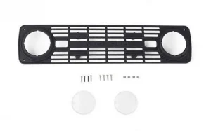 Front Grille and Lenses for Axial SCX10 III Early Ford Bronco (Black) RC4WD