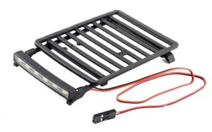 Flat Rack w/LED for Axial SCX24 2021 Ford Bronco RC4WD