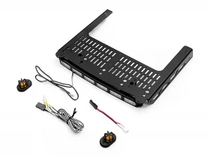 RC4WD Roof Rack W/ Light Bar + Warning Light For Traxxas Trx