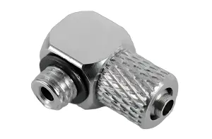 RC4WD Hydraulic Connector M5 x 4mm Tube (90deg)