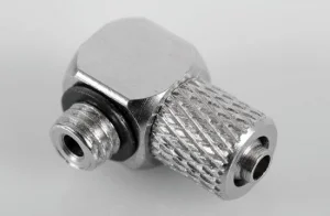 RC4WD Hydraulic Connector M5 x 4mm Tube (90deg)