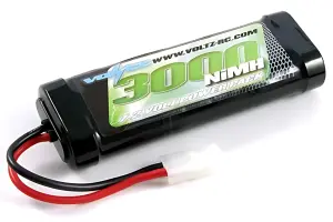 Voltz 3000mAh NiMh Stick Pack - 7.2V - Tamiya Connector