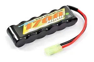 Voltz 7.2V 1700mAh Mini Pack with Mini Tamiya (Fits Maverick Ion Etc) - Upgrade For MV28103