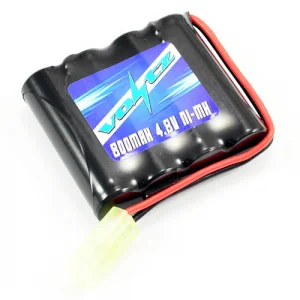 Voltz 4.8v NiMh - 800mah - Mini Tamiya Plug (HE00010) - Fits Hobby Engine Mining Truck and Wheeled Loader