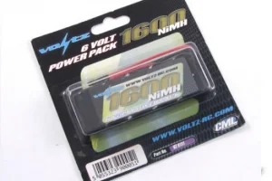 Voltz 1600Mah 6.0V Receiver Pack Straight (JR Plug)