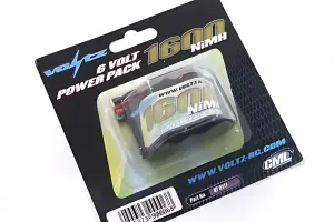 Voltz High Power 1600mAh 6V Receiver Hump Pack ***