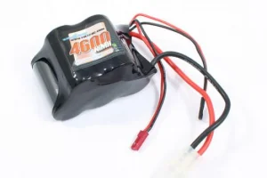 Voltz 4600mah 6.0V Large Scale Receiver Hump Pack With BEC, Tamiya and Futaba Plugs