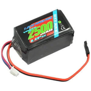 Voltz 2500mah 2S 7.4V Receiver LiPo - Hump