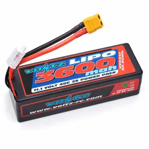 Voltz 3600mAh Hard Case 11.1V 3S 40C LiPo - XT60