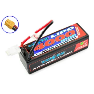 Voltz 4000mah Hard Case 3S 11.1V 50C LiPo - XT60